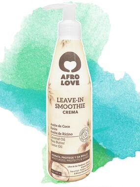Afro Love Creamy Leave-In Smoothie Moisturizing Hair Cream Kinky Curly NEW